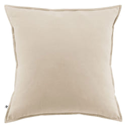 Planete Discount PD15621 Taie d'oreiller Beige 63 x 63 cm Coton