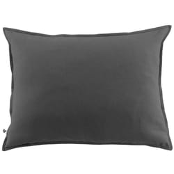 Planete Discount PD15613 Taie d'oreiller Anthracite 50 x 70 cm Coton