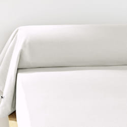Planete Discount PD15620 Taie d'oreiller Blanc 85 x 185 cm Coton