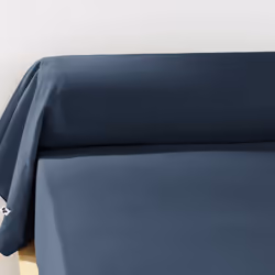 Planete Discount PD15625, Bleu, Coton, 170 g/m², Lavage en machine, 40 °C, 85 x 185 cm