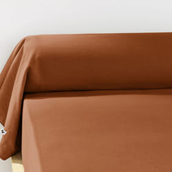 Planete Discount PD15628 Taie d'oreiller Orange 85 x 185 cm Coton