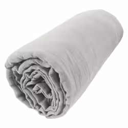 Planete Discount PD15713, Coton, 160 x 200 cm, Gris, Lavage en machine, 40 °C