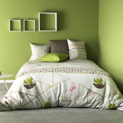 Parure de couette coton Cactus - PD6628-240