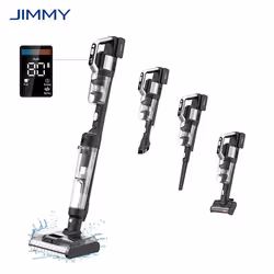 Aspirateur et Laveuse Sans Fil JIMMY PW11 Pro 4 en 1 - Forte Puissance de 460 W - Séchage Rapide à Air Chaud - Écran LED