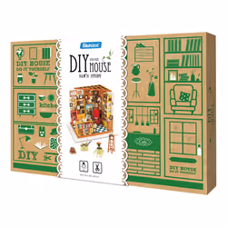 RoboTime DG102 maison miniature et coin livre DIY Maison miniature bricolée - Vue supplémentaire 10