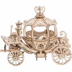 Kit de maquette Pumpkin Cart - ROBOTIME - Puzzle 3D en bois de 182 pièces