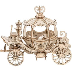 Kit de maquette Pumpkin Cart - ROBOTIME - Puzzle 3D en bois de 182 pièces