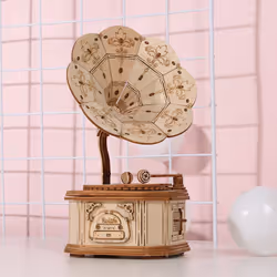 ROBOTIME Gramophone Puzzle 3D 122 pièce(s) Musique