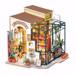 RoboTime DG145 maison miniature et coin livre DIY Maison miniature bricolée - Vue supplémentaire 4