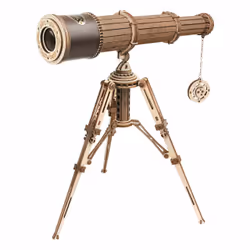 DAM Télescope monoculaire classique avec trépied, 314 pièces Beige