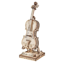 DAM Violoncelle. Modèle 3D réaliste avec beaucoup de détails, 58 pièces Beige