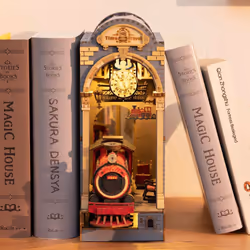 RoboTime TGB04 maison miniature et coin livre DIY DIY book nook