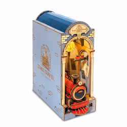 RoboTime TGB04 maison miniature et coin livre DIY DIY book nook