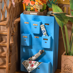 RoboTime TGB06 maison miniature et coin livre DIY DIY book nook - Vue supplémentaire 11