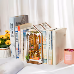 RoboTime TGB06 maison miniature et coin livre DIY DIY book nook - Vue supplémentaire 4