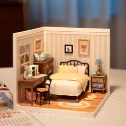 ROBOTIME Sweet Dream Bedroom Maison miniature bricolée