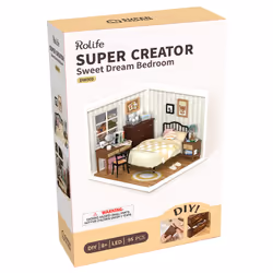 ROBOTIME Sweet Dream Bedroom Maison miniature bricolée - Vue supplémentaire 7