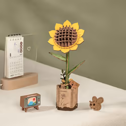 ROBOTIME Sunflower Puzzle 3D 154 pièce(s) Flora