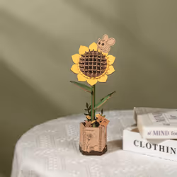 ROBOTIME Sunflower Puzzle 3D 154 pièce(s) Flora