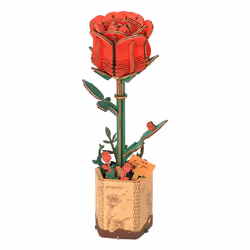 ROBOTIME Red Rose, 106 pièce(s), Flora, 8 an(s)
