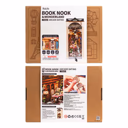 ROBOTIME TGB10 maison miniature et coin livre DIY Coin livres DIY - Vue supplémentaire 5