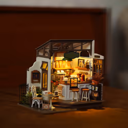 RoboTime DG162 maison miniature et coin livre DIY Maison miniature bricolée - Vue supplémentaire 7