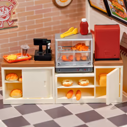 ROBOTIME Yum Yum Burgers Maison miniature bricolée - Vue supplémentaire 5