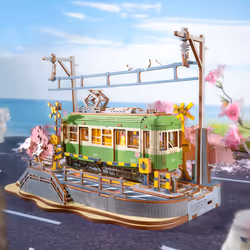 ROBOTIME Sakura Journey Puzzle 3D 223 pièce(s) Ville