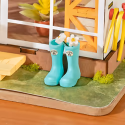 RoboTime DG163 maison miniature et coin livre DIY DIY miniature house - Vue supplémentaire 11