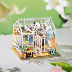 RoboTime DG163 maison miniature et coin livre DIY DIY miniature house - Vue supplémentaire 6
