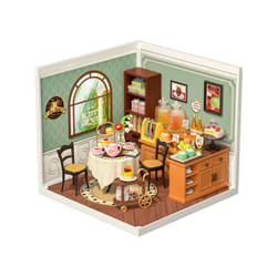 ROBOTIME Sweet Sips Tea Maison miniature bricolée