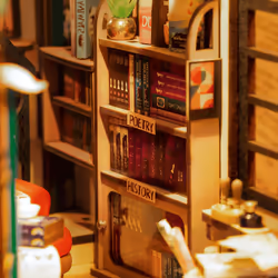 RoboTime TGB07 maison miniature et coin livre DIY DIY book nook - Vue supplémentaire 6
