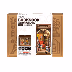 RoboTime TGB07 maison miniature et coin livre DIY DIY book nook - Vue supplémentaire 8
