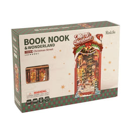Serre livre - Robotime - Chrismas Street - Multicolore - Bois - LED