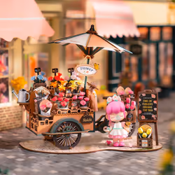 ROBOTIME Blossom Cart Puzzle 3D 187 pièce(s) Ville - Vue supplémentaire 3