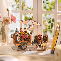 ROBOTIME Blossom Cart Puzzle 3D 187 pièce(s) Ville - Vue supplémentaire 7