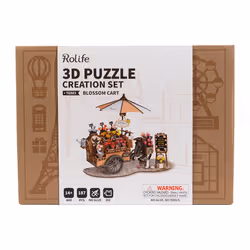 ROBOTIME Blossom Cart Puzzle 3D 187 pièce(s) Ville - Vue supplémentaire 8