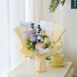 ROBOTIME Spring Time Bouquet Puzzle 3D 165 pièce(s) Flora - Vue supplémentaire 5