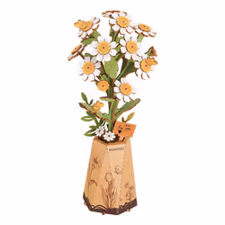 ROBOTIME Chamomile, 124 pièce(s), Flora, 8 an(s)