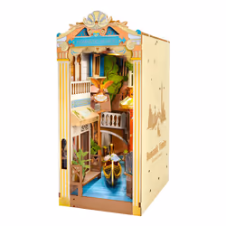 ROBOTIME TGB08 maison miniature et coin livre DIY Coin livres DIY