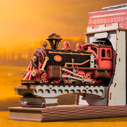 ROBOTIME Century Train Puzzle 3D 313 pièce(s) Véhicules - Vue supplémentaire 6