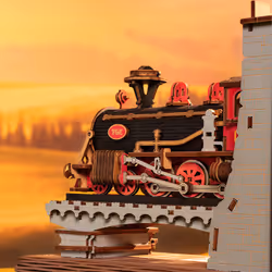 ROBOTIME Century Train Puzzle 3D 313 pièce(s) Véhicules - Vue supplémentaire 7