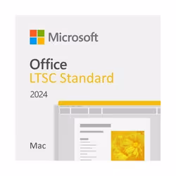 MICROSOFT OFFICE MAC 2024 STANDARD - Version officielle - Licence A VIE transférable/réinstallable