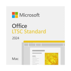 MICROSOFT OFFICE MAC 2024 STANDARD - Version officielle - Licence A VIE transférable/réinstallable