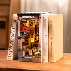 ROBOTIME TGB11 maison miniature et coin livre DIY Coin livres DIY - Vue supplémentaire 4