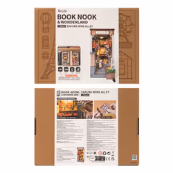 ROBOTIME TGB11 maison miniature et coin livre DIY Coin livres DIY - Vue supplémentaire 6
