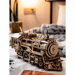 ROBOTIME LK701 puzzle Puzzle 3D 350 pièce(s) Train - Vue supplémentaire 6