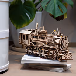 ROBOTIME LK701 puzzle Puzzle 3D 350 pièce(s) Train - Vue supplémentaire 7