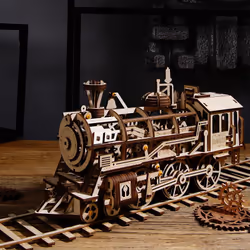 ROBOTIME LK701 puzzle Puzzle 3D 350 pièce(s) Train - Vue supplémentaire 8