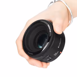 Yongnuo YN-50mm F1.8 Objectif à focalisation fixe Noir - Vue supplémentaire 4